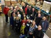 Esther Short: Twenty staffers from LSW Architects volunteered at FISH of Vancouver on Jan.