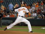 The Mariners landed another option for their pitching rotation on Friday, Jan. 6, 2017, acquiring right-handed pitcher Yovani Gallardo from the Baltimore Orioles for outfielder Seth Smith.