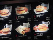 Items on the breakfast menu, including the calories, are posted at a McDonald&#039;s restaurant in New York. Restaurant and grocery chains scrambling to post calorie counts on their menus by spring have been peppering the Food and Drug Administration with queries that offer a window, often complex, occasionally comic, into the ingredient riddles they are trying to solve.