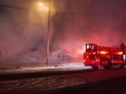 About 5:30 a.m. Sunday, a fire broke out at 13412 N.E. Fourth Plain Blvd. in Vancouver.