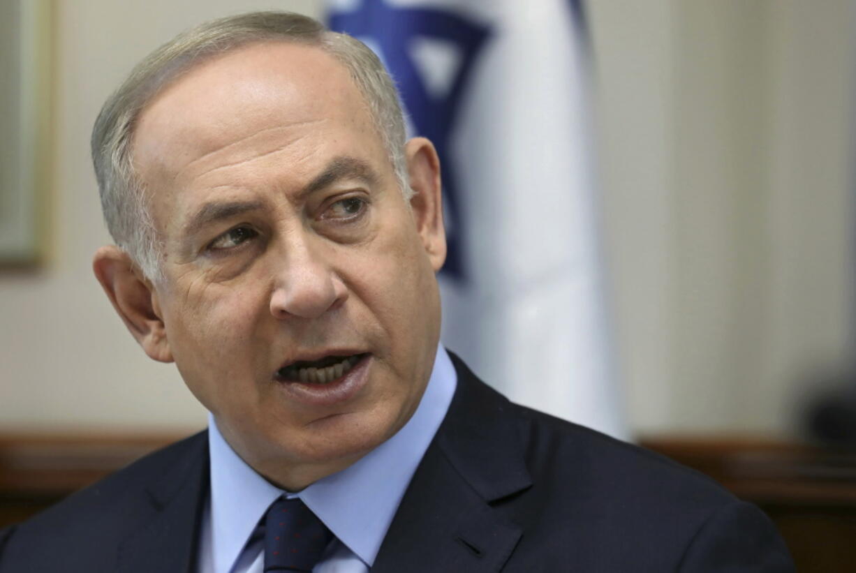 Israeli Prime Minister Benjamin Netanyahu