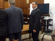 Dean Imokawa of Battle Ground takes in the news of a guilty verdict in his vehicular homicide trial Jan. 19.