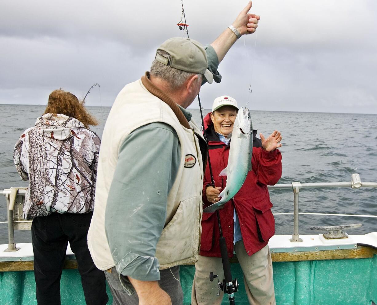 Ocean salmon season off southern Washington and northern Oregon closed prior to Labor Day in 2016 and another short season looms as a possibility this year.