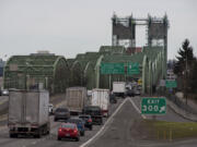 The northbound span of the Interstate Bridge is seen in February. While it continues to serve the traveling public, bridge engineers say the structure is showing its age.