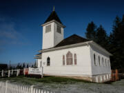 The North Clark Historical Museum is in the former Amboy United Brethren Church, built in 1910.