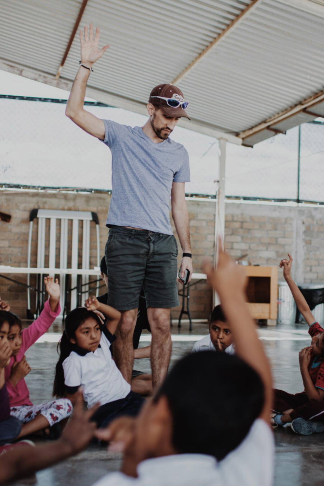 Salmon Creek: Jarrod Gillihan from Elevate Church was one of 12 people who took a volunteering trip to Oaxaca, Mexico, last month to deliver winter clothes for more than 100 kids and help build a sports court.