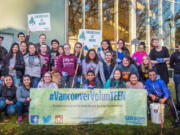 Central Park: More than 30 volunteers helped clean up the Marshall Community Center through the Vancouver VolunTEEN program.