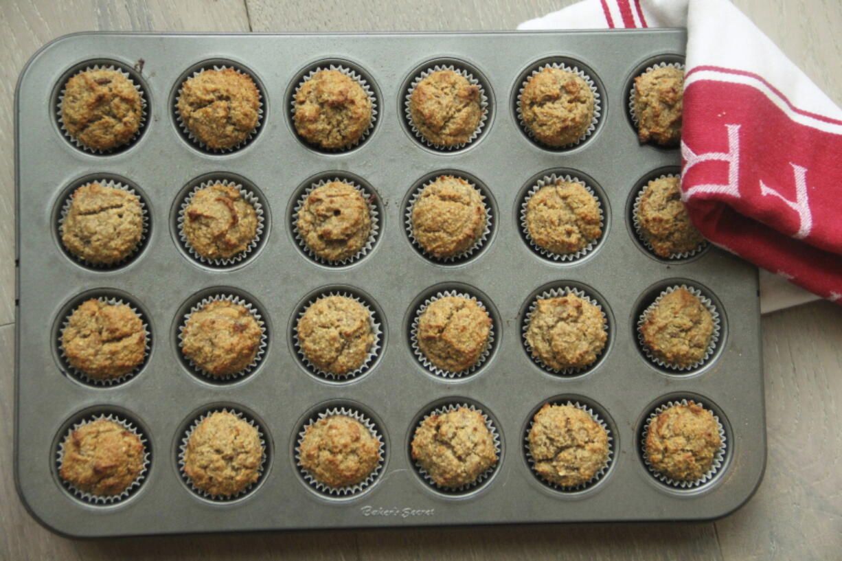 Banana Oat Breakfast Mini-Muffins (Melissa d&#039;Arabian/Associated Press)