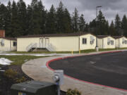 To deal with crowding, all Ridgefield schools have modular classrooms, such as these at View Ridge Middle School. Passage of Tuesday&#039;s bond measure will allow the district to deal with crowding by moving students from View Ridge to a new fifth-through-eighth-grade campus.