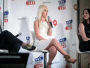 Conservative political commentator Tomi Lahren speaks at the 2016 Politicon at the Pasadena Convention Center in Pasadena, Calif.