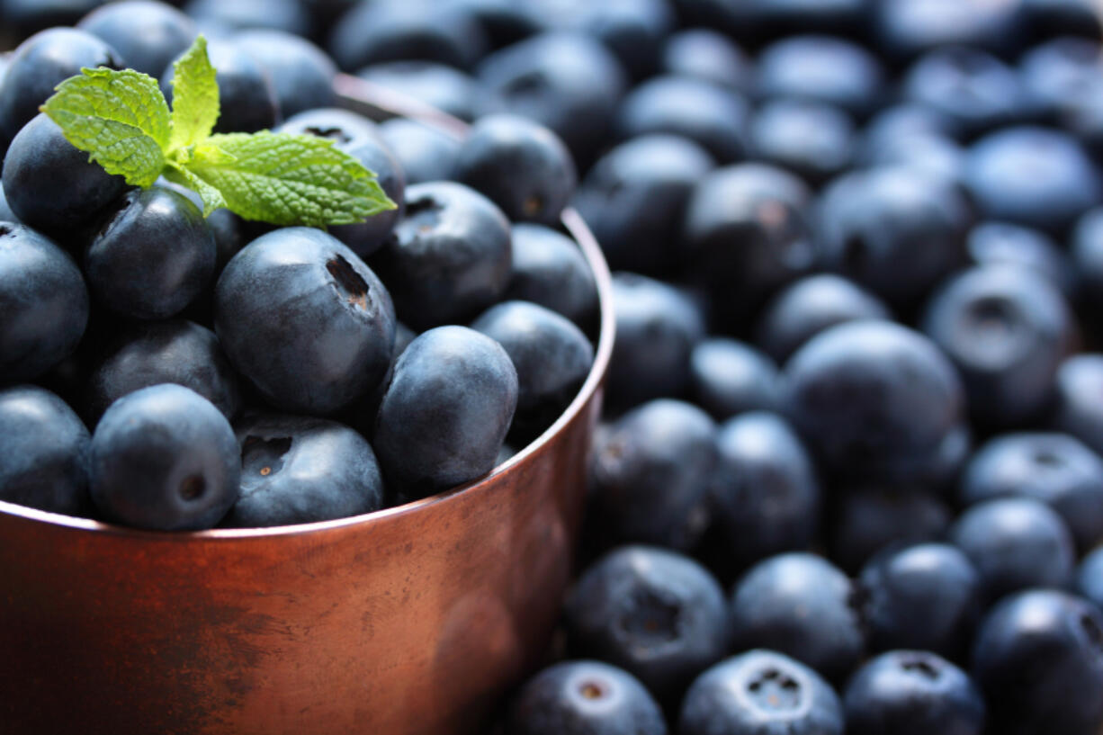 A new study says blueberries might be able to help women fight off the &quot;baby blues,&quot; preventing more serious cases of postpartum depression.