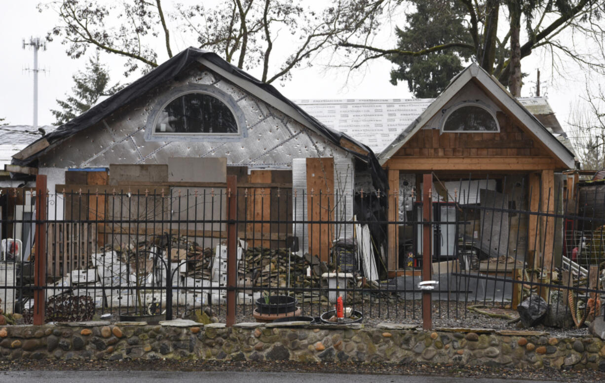 Clark County has filed a complaint against the homeowner of a nuisance house at the corners of Northeast 112th and Rosewood avenues, across the street from Covington Middle School in Orchards.