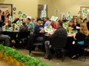 Brush Prairie: The Rocksolid Community Teen Center set records at its 16th annual Lucky Shamrock Auction on March 11, raising $115,000 and selling out for the first time in the event&#039;s history.