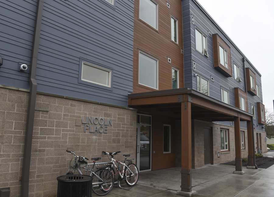 The Lincoln Place apartment building in downtown Vancouver has 30 units.