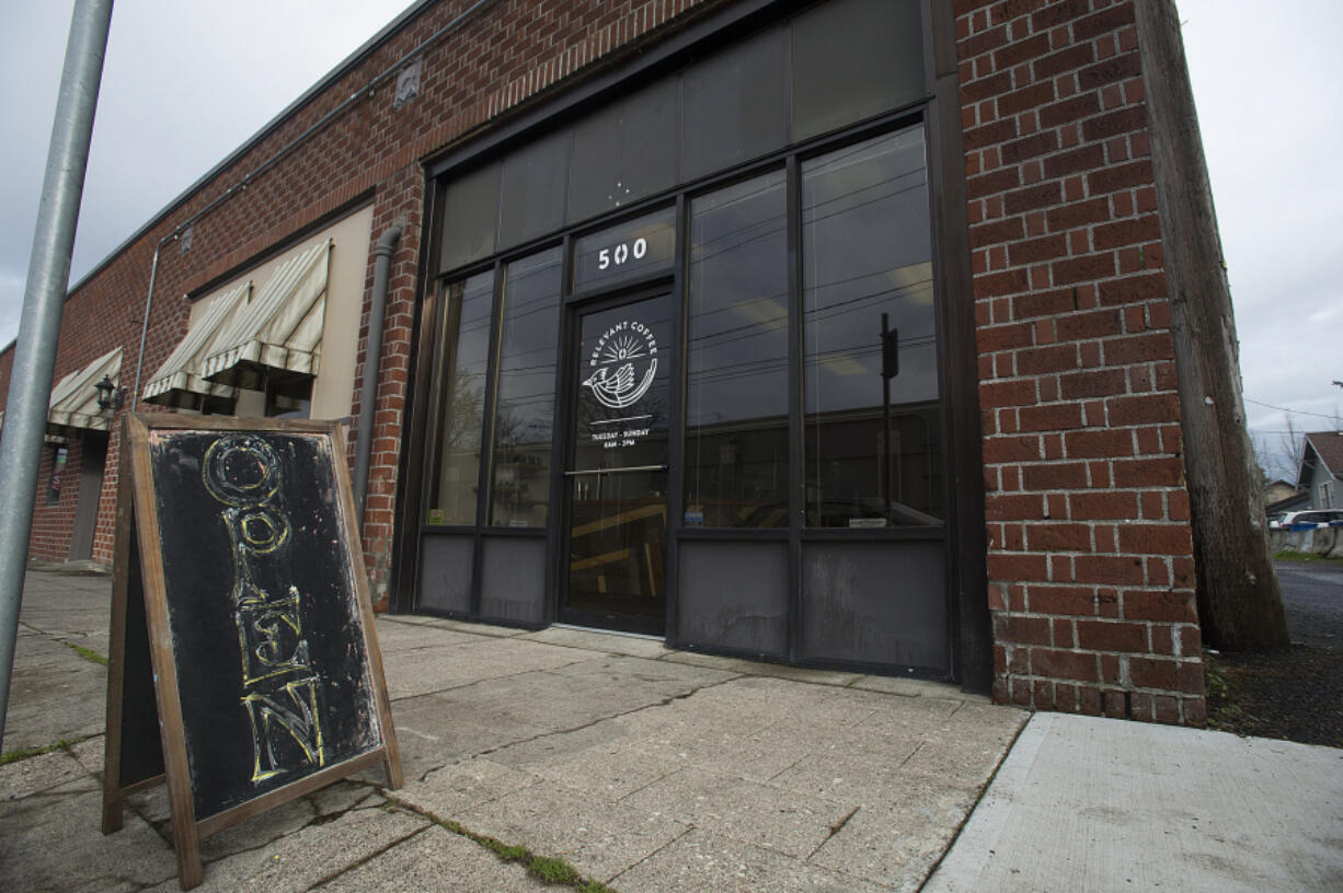 Vancouver-based coffee roaster Relevant Coffee opened its cafe in Uptown Village last week. Owner Mitch Montgomery, 35, has gravitated toward the coffee industry since his teens.