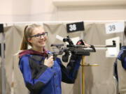 Battle Ground: Prairie High School senior Kaci McCrary took home first place in the Air Force JROTC precision rifle class competition at the JROTC Western Regional Air Rifle Championships in Las Vegas last month.