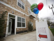 Midtown, an apartment complex in downtown Vancouver, held an open house Saturday for prospective tenants.