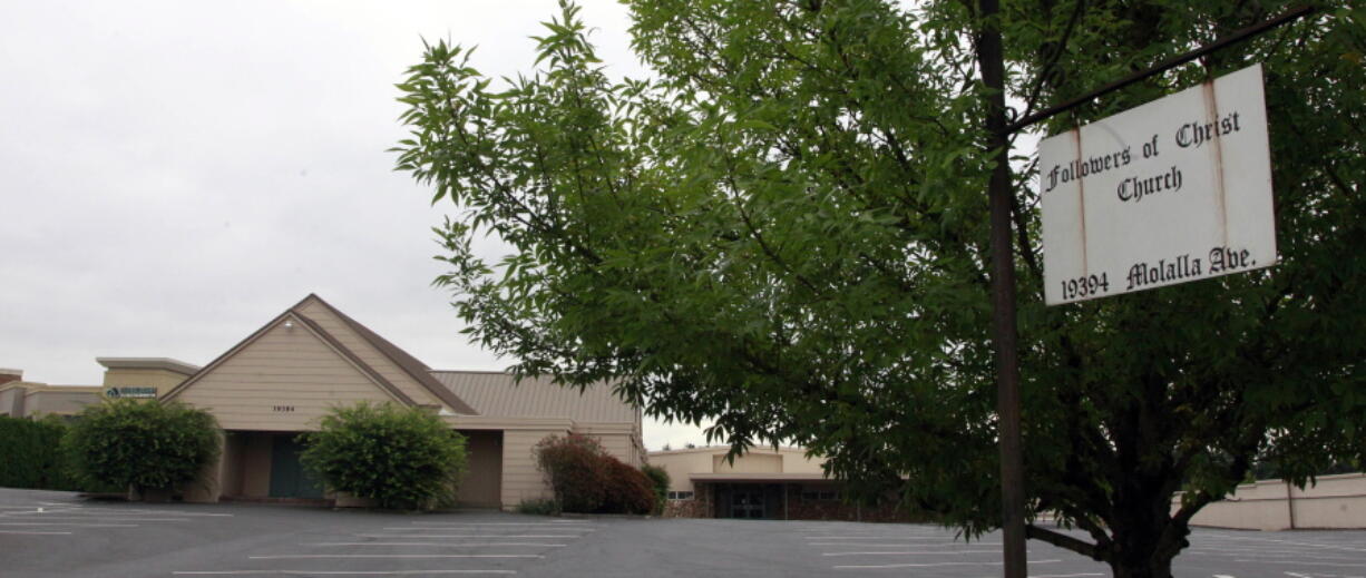 Followers of Christ Church is shown in Oregon City, Ore., in 2011. Gennifer Mitchell, a girl born to members of the church that practices faith healing, died from complications of prematurity, a medical examiner has ruled.