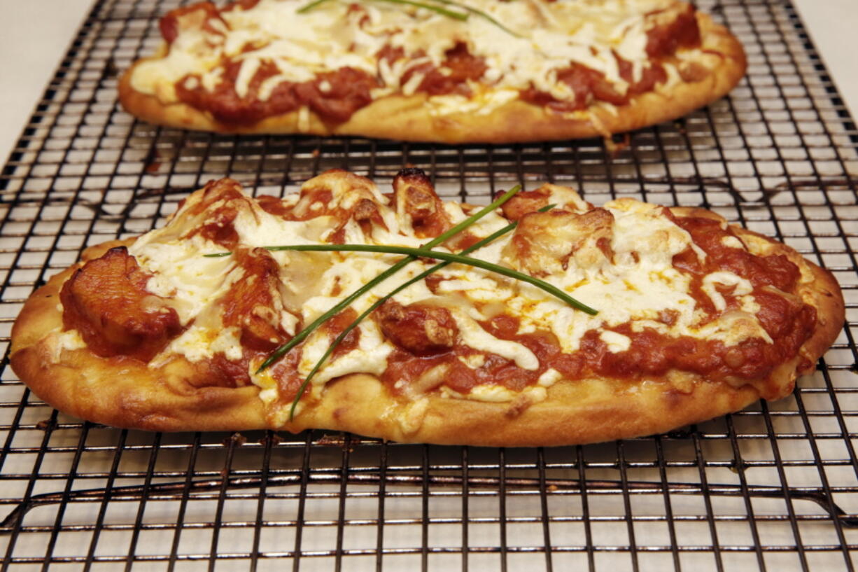 Nan Pizza With Chicken Tikka Marsala (Richard Drew/Associated Press)