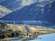 The Lower Granite Dam on the Snake River in Washington state.