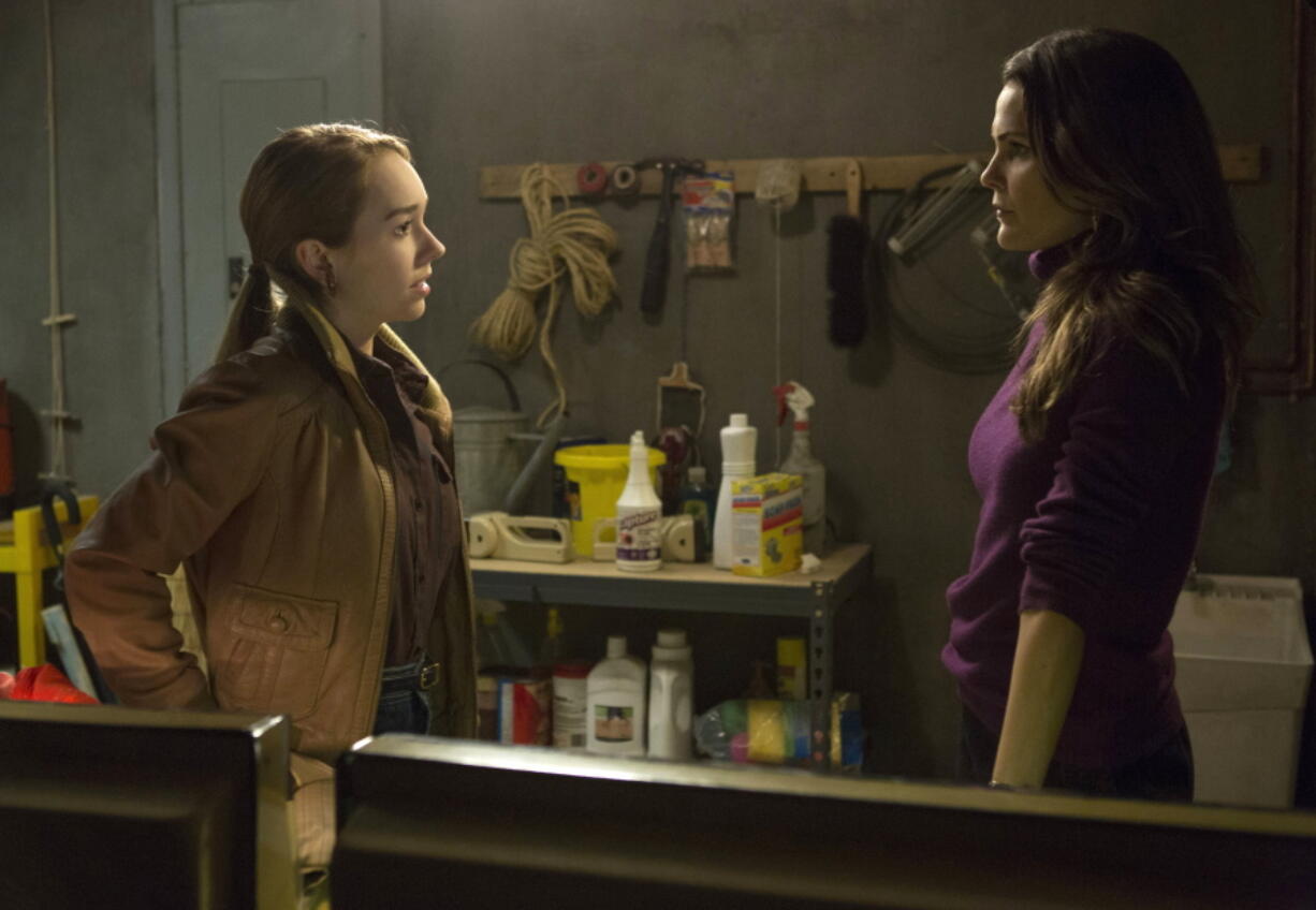 Holly Taylor stars as Paige Jennings, left, with Keri Russell as Elizabeth Jennings, in &quot;The Americans,&quot; which airs at 10 p.m. Tuesdays on FX.