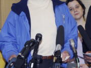 Joseph P. Kennedy II, Citizens Energy Corporation chairman and president, speaks during a news conference in Boston where he announced that Citgo ended the suspension of its free heating oil program for the poor, crediting Venezuelan President Hugo Chavez for his intervention to help keep the program going.