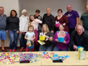 Esther Short: A group of county staffers and volunteers met up on April 8 to help assemble Easter baskets for kids at Share and YWCA Clark County&#039;s SafeChoice domestic violence shelter.