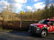 Crews from Clark County Fire District 10 responded to a quarter-acre grass fire in Fargher Lake in February 2015. A majority of voters in Fire District 10 approved a property tax levy increase for the district.