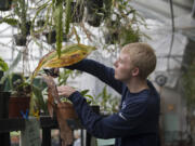 Hudson&#039;s Bay High School senior Nathaniel Steinauer, 18, joined the horticulture program after helping put together a video for the 2014-2015 Samsung Solve for Tomorrow contest when he was a sophomore. Bay&#039;s project of growing mushroom mycelia to reclaim cardboard waste made them one of five national winners and recipients of a $138,000 prize package.