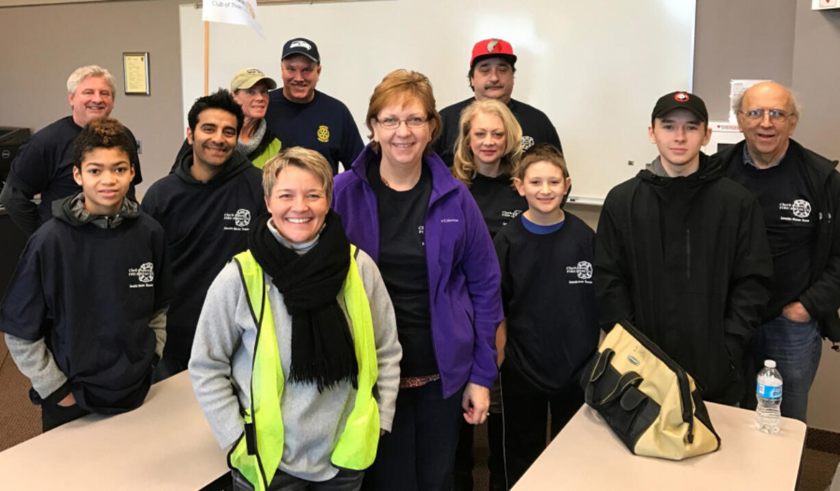 Ridgefield: The Rotary Club of Three Creeks started recently, and one of its first projects was handing out and installing free smoke detectors at floating homes on McCuddy&#039;s Ridgefield Marina.