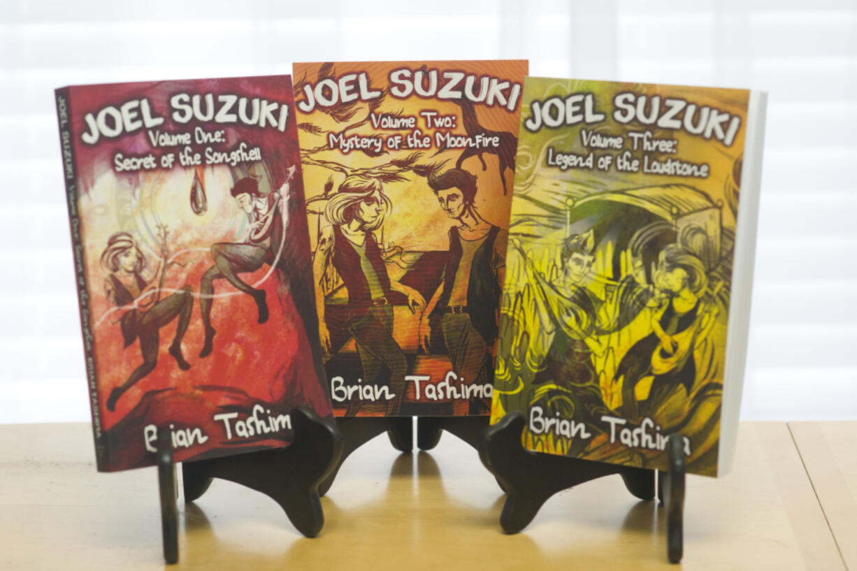 Three books are finished, but Brian Tashima now envisions a total of 11 Joel Suzuki adventures.
