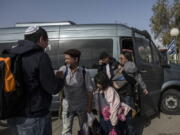 Venezuelan Jewish converts arrive at an airport in Tel Aviv, Israel, March 23. For a group of nine struggling Venezuelan converts to Judaism their torturous journey to a better life in the promised land finally brought them to Israel on Thursday. They immigrated under the Law of Return, which gives Jews the world over the right to settle in Israel.