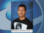 Shawn Scott Jr., 17, of Vancouver an 11th grader at Union High School, was fatally shot Tuesday in Portland.