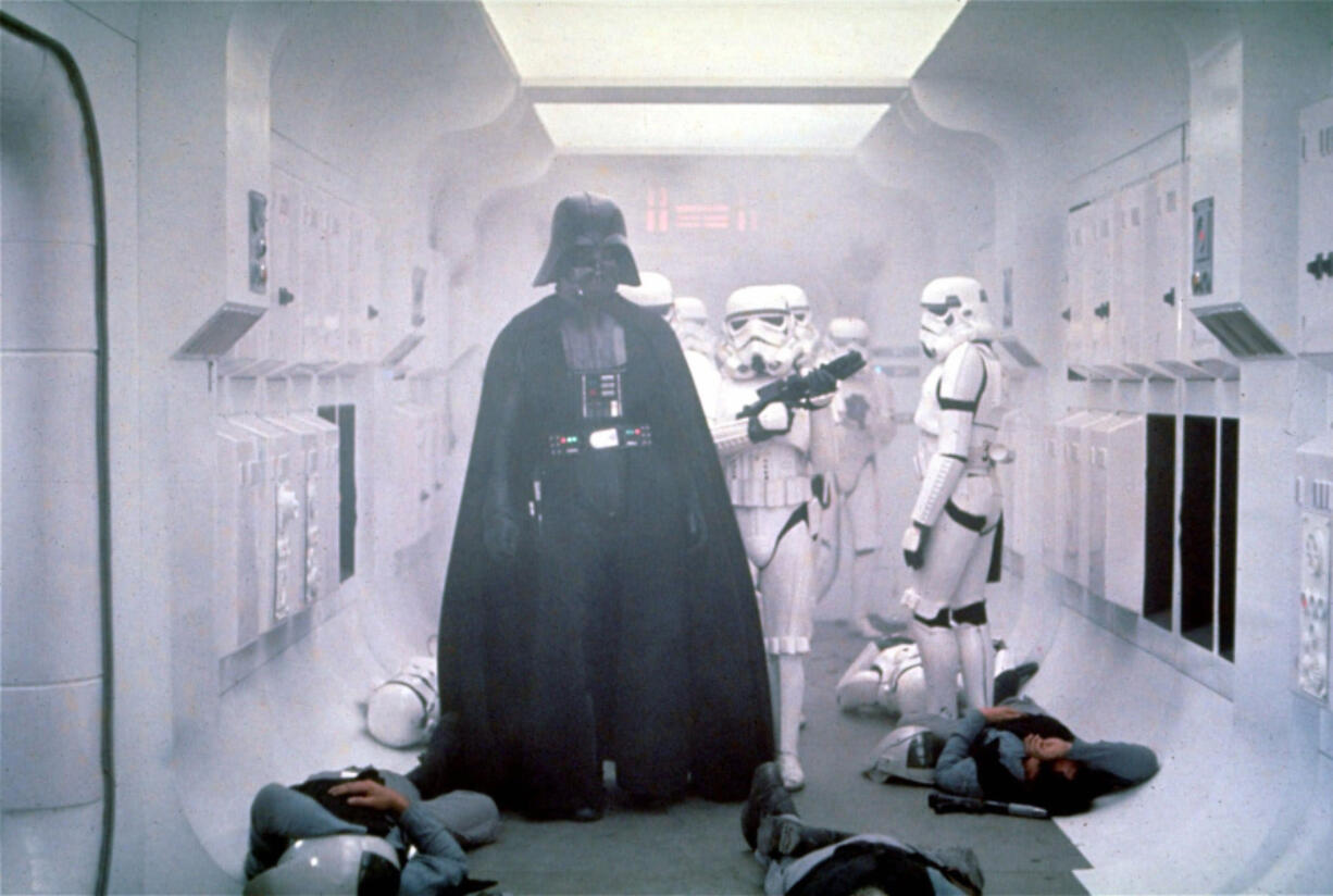 Darth Vader became one of Hollywood’s most iconic villains when “Star Wars” debuted on May 25, 1977.