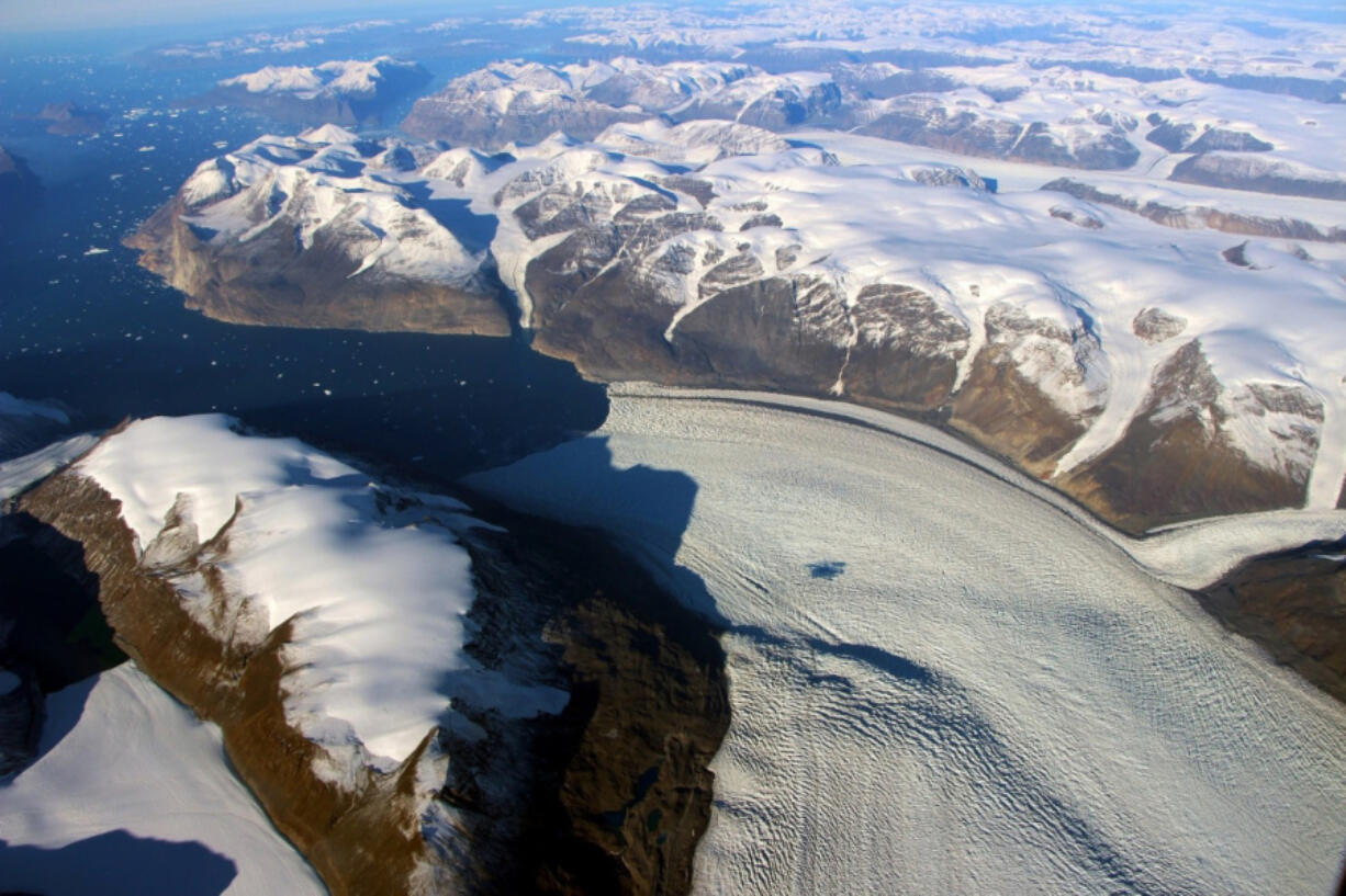 Rink Glacier on Greenland’s west coast.