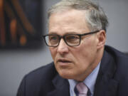 Washington Gov. Jay Inslee met Tuesday with a member of The Columbian's Editorial Board.