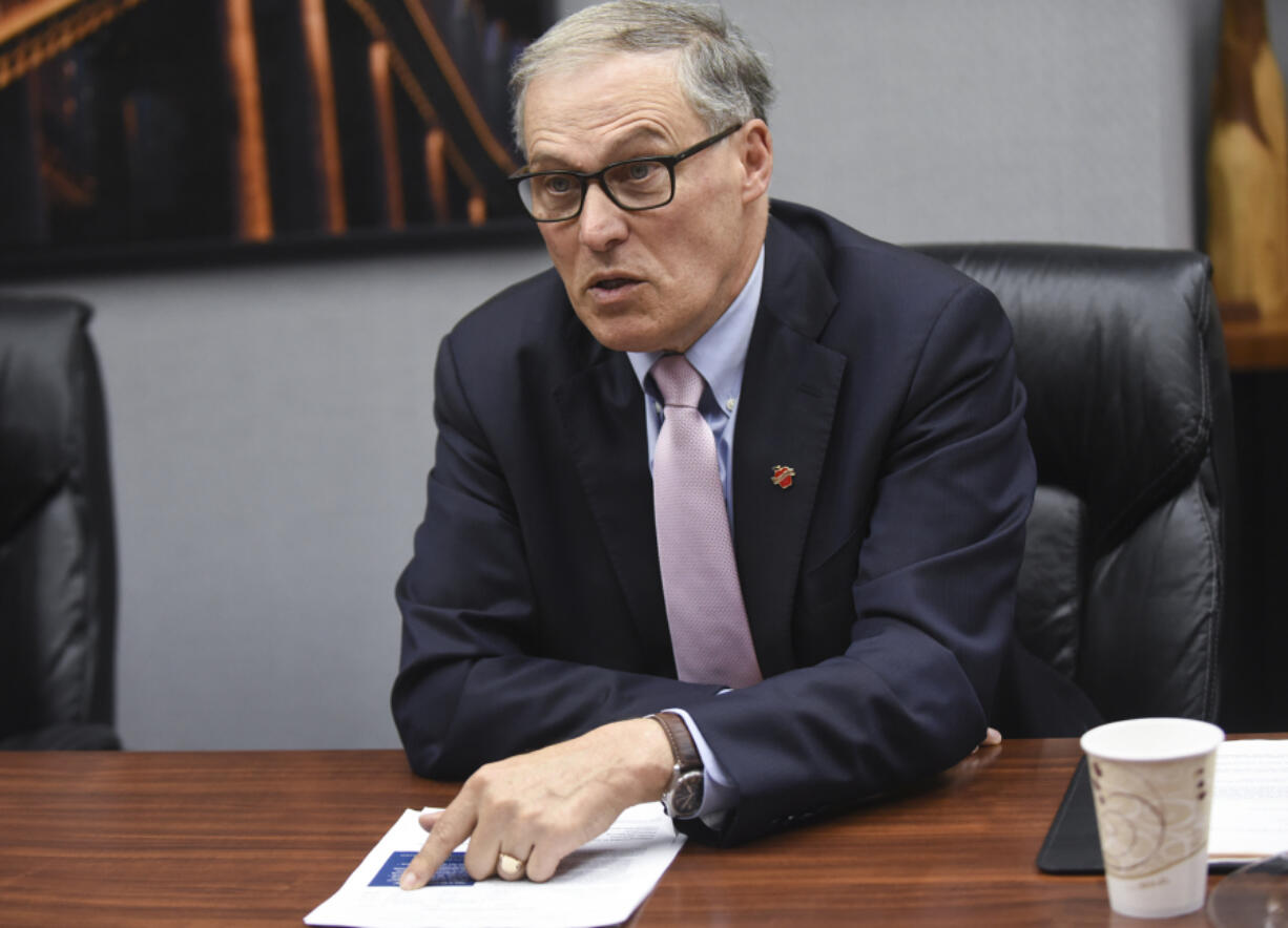Gov. Jay Inslee said Tuesday he&#039;s optimistic Oregon lawmakers will rethink their reticence to rejoin Washington&#039;s legislature in an effort to build a replacement for the Interstate 5 Bridge.