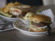 It’s hard to go wrong at Smitty’s in Camas if you’re looking for tasty diner food. No two bites of the Super Melt, left, are the same, and the California Burger is juicy and appetizing.