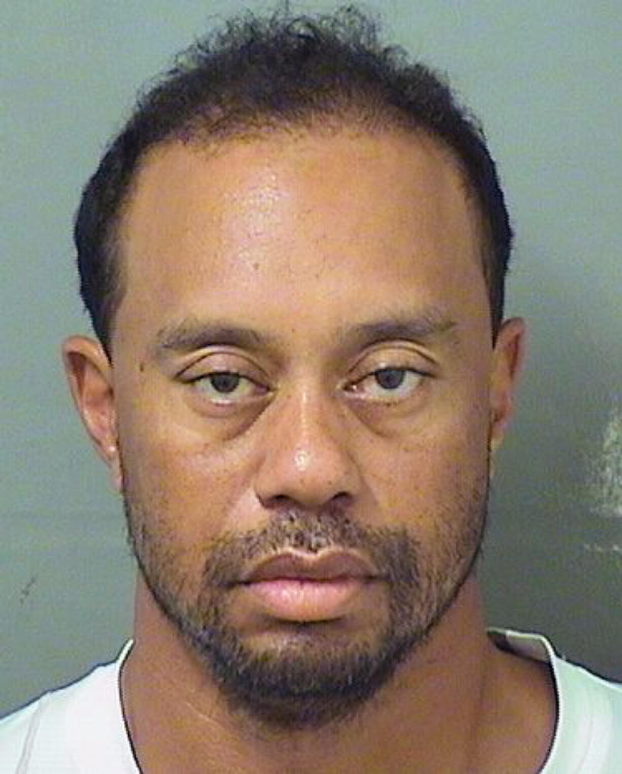 This image provided by the Palm Beach County Sheriff's Office on Monday, May 29, 2017, shows Tiger Woods. Police in Florida say Tiger Woods has been arrested for DUI.  The Palm Beach County Sheriff’s Office says on its website that the golf great was arrested Monday and booked at about 7 a.m.