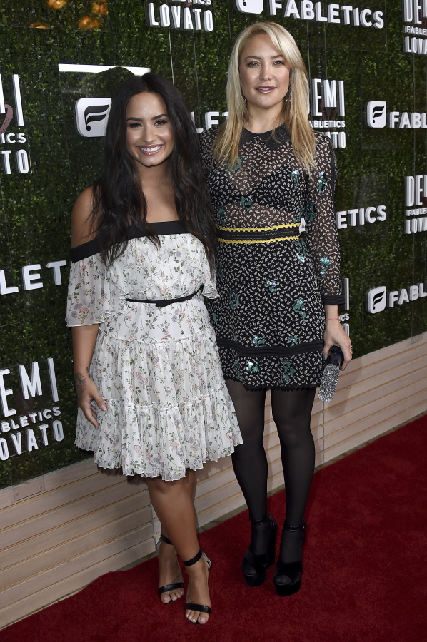 Demi Lovato, Kate Hudson collaborate on workout line - The Columbian