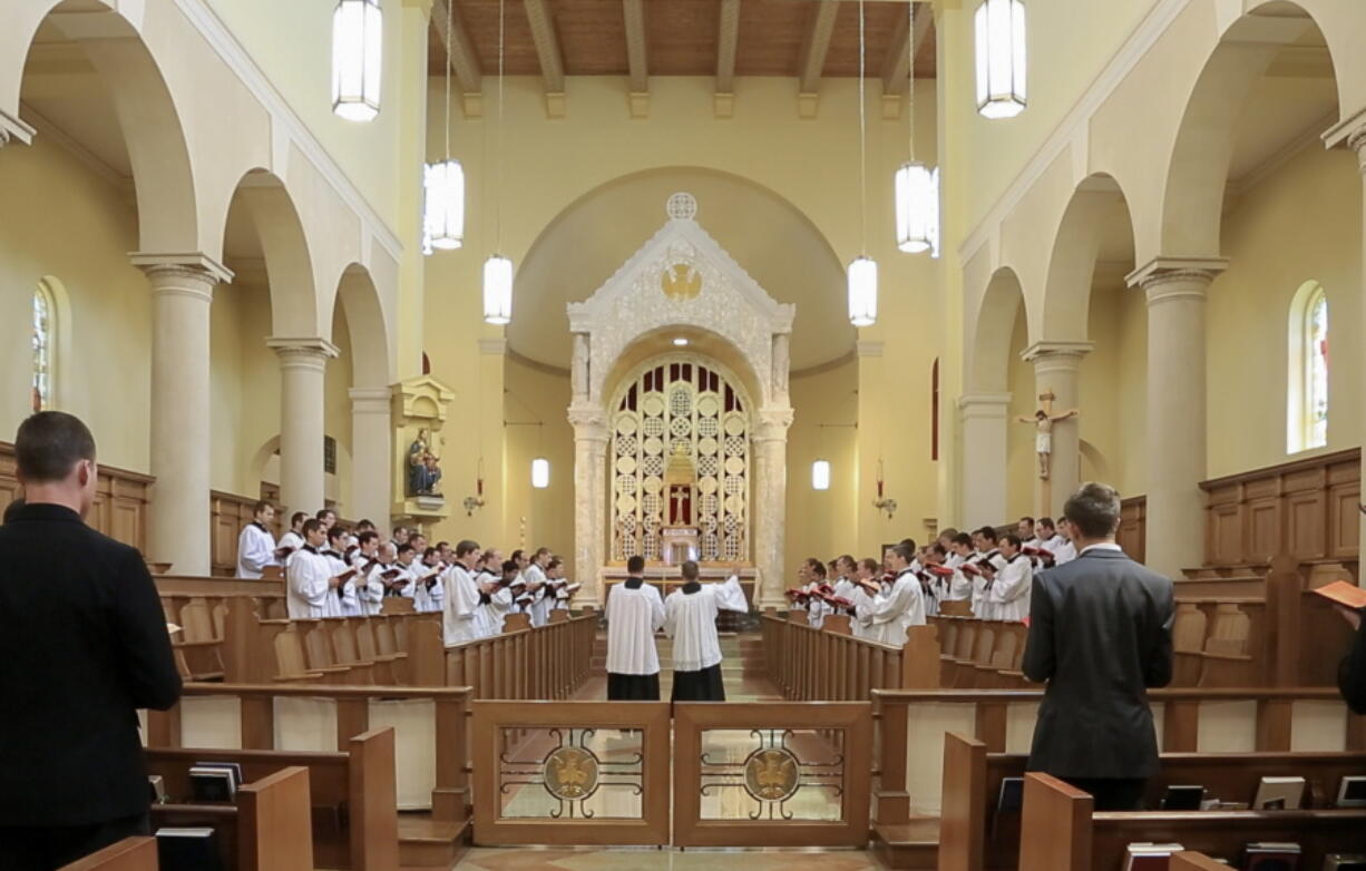 These seminarians released an album, “Requiem,” on May 12, singing a traditional Latin funeral Mass.