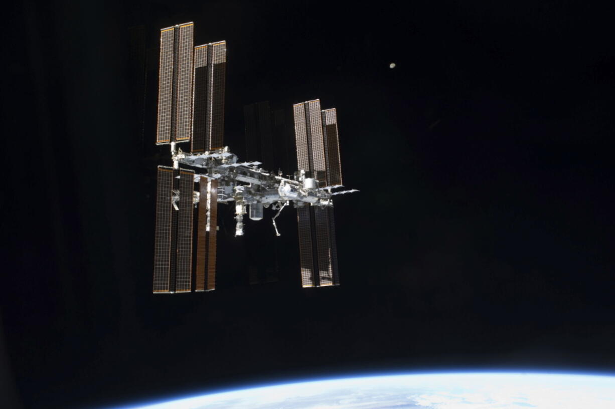 The International Space Station (NASA via AP)