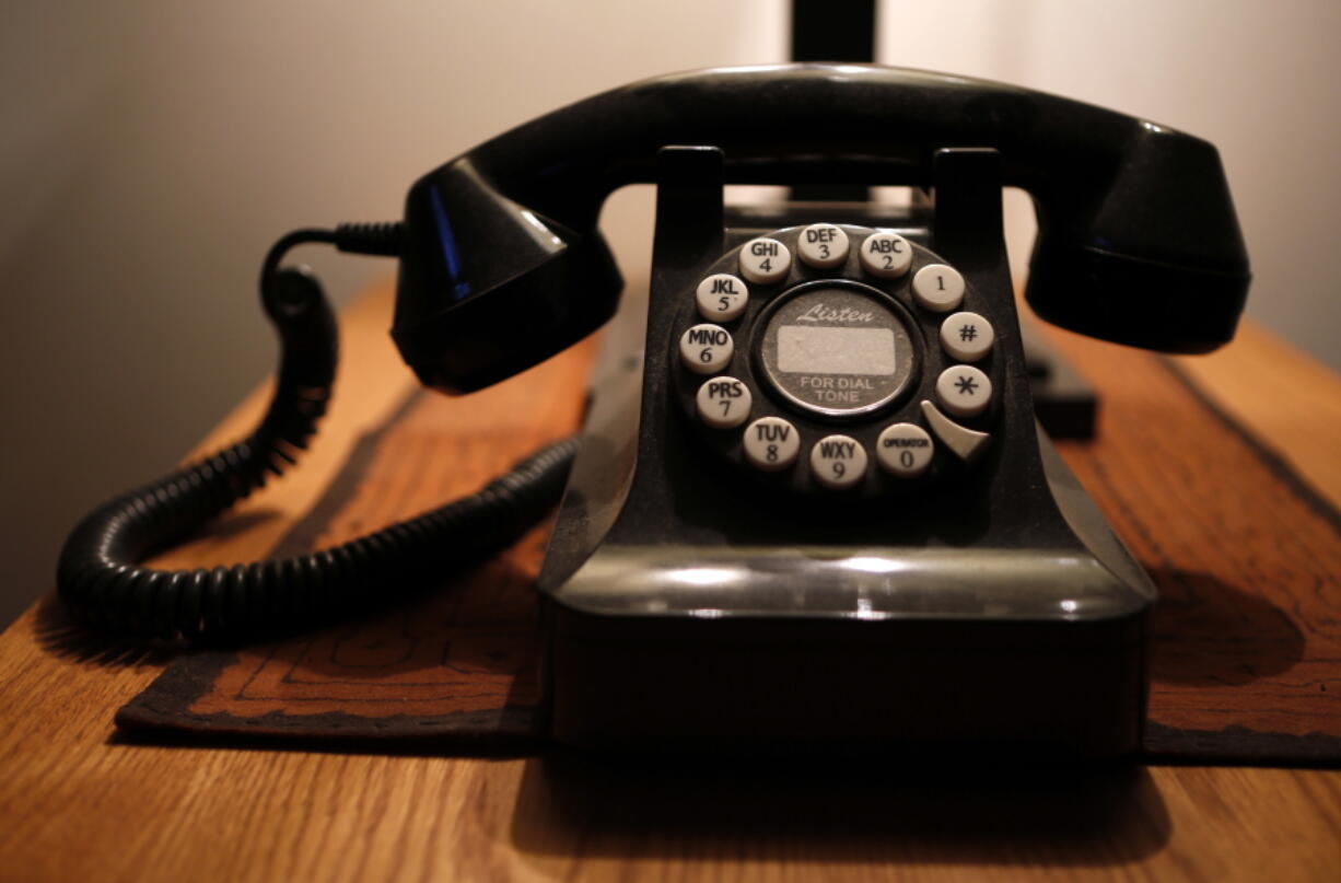 According to a U.S. government survey released Thursday, 45.9 percent of U.S. households still have landline phones. (Robert F.