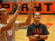 Britney Knotts brings enthusiasum to the gym as the new head girls basketball coach at Washougal High School. The 29-year-old played the game for Mountain View High School, Chemeketa Community College and Evergreen State College.