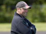 Camas soccer head coach Roland Minder.