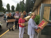 Fruit Valley: Employees from Windermere Real Estate’s two Vancouver offices collected $3,200 for the Fruit Valley Foundation, with $1,970 coming in food donations and the rest coming in cash.