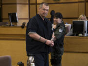 John Tyler, who was serving a 73-year prison sentence for raping and molesting three young girls, is resentenced Friday in Clark County Superior Court, after a state appeals court overturned his sentence. Tyler was resentenced to about 61 years in prison.