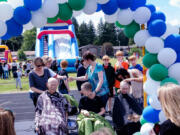 East Vancouver: Cascade Middle School students and community members raised $7,984 for childhood cancer research during a head-shaving fundraiser June 1.