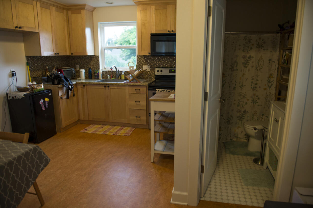 Jennifer and Mark Wyld of Vancouver completed construction of their backyard accessory dwelling unit in the fall.