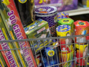 In addition to staples such as mortars, Roman candles, poppers and sparklers, fireworks stores in unincorporated Clark County provide aisles and rows of products that explode in unique ways.